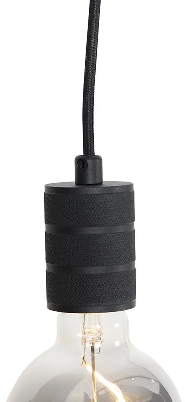 Lampa wisząca z zawieszeniem szynowym czarna - Cavalux Nowoczesny Oswietlenie wewnetrzne