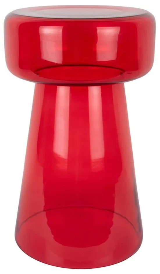 Szklany okrągły stolik ø 30 cm Corcho – Leitmotiv