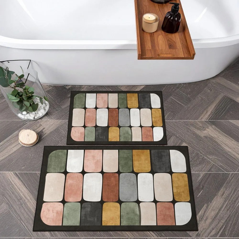 Dywaniki łazienkowe zestaw 2 szt. 60x100 cm – Foutastic