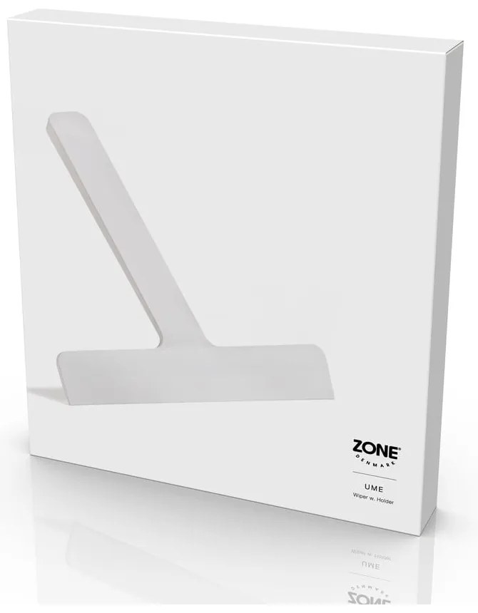 Biała ściągaczka z uchwytem 22 cm Ume – Zone