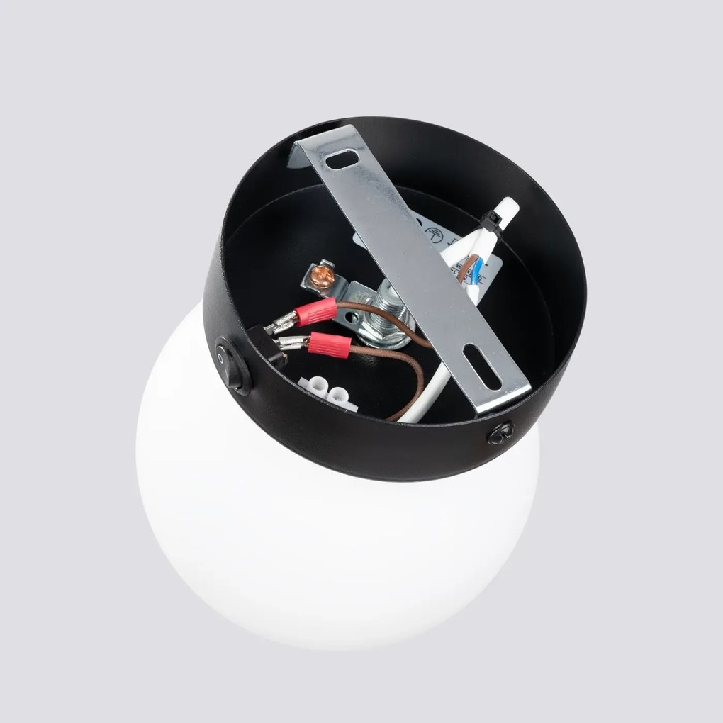 Kinkiet YOLI 1 czarny z włącznikiem SOLLUX LIGHTING