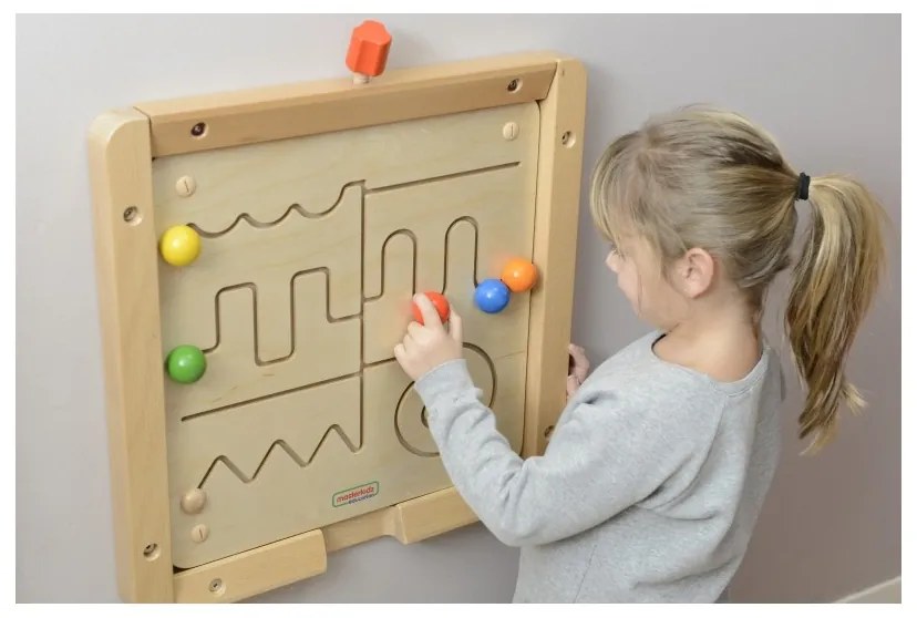 Masterkidz tablica edukacyjna labirynt montessori
