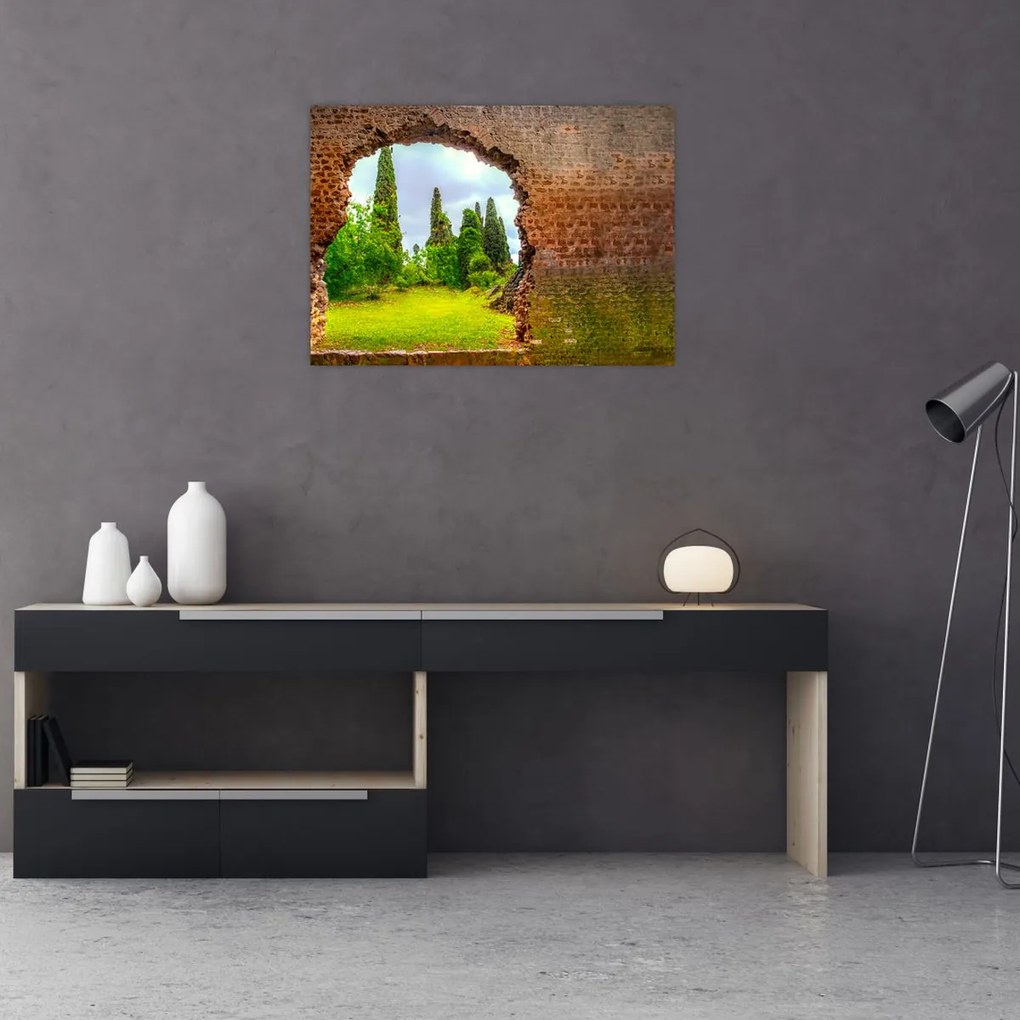 Obraz - Ogród Eden (70x50 cm)