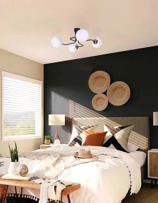 Nowoczesna czteropunktowa lampa sufitowa - S851 A3-C58