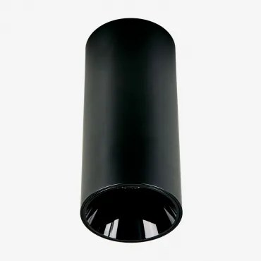 Kinkiet Sufitowy Led Powierzchniowy Okrągły Ø7,2 Cm Z Aluminium Luisiana Czarna & Białe Zimne Światło 4000k & 10 W & 23º - Sklum