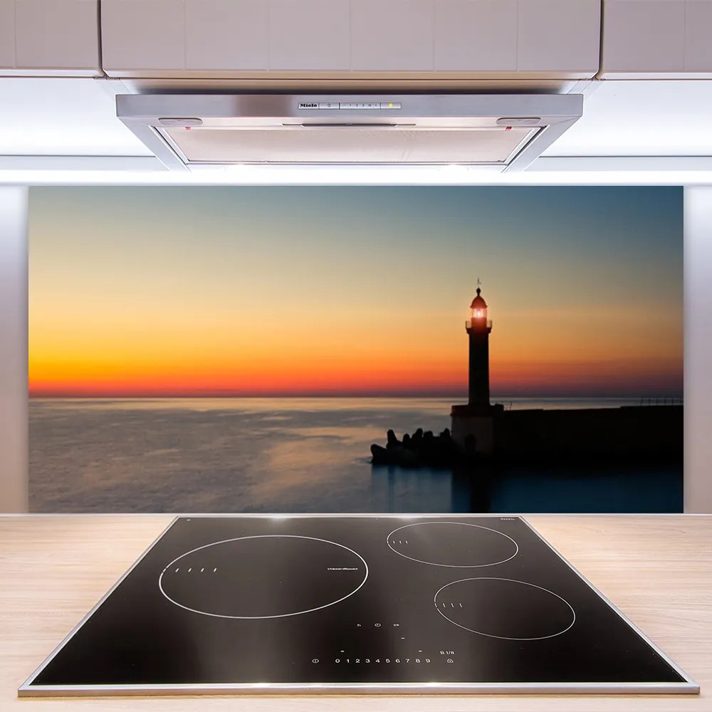 Panel Kuchenny Latarnia Na Skalistym Brzegu