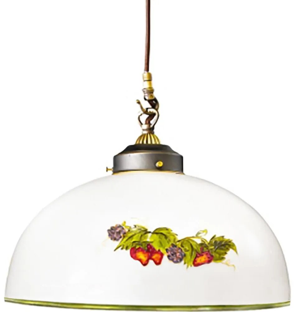 Kolarz 731.30.121 - Żyrandol na lince NONNA 1xE27/75W/230V śr. 20 cm winogrona/truskawki