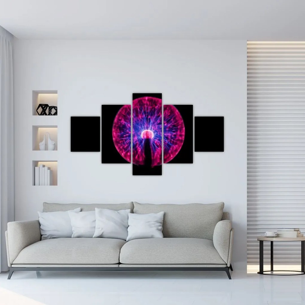 Obraz lekkiej burzy (125x70 cm)