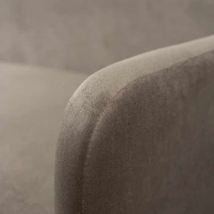 Sofa Rozkładana z Funkcją Spania LUMO Dwuosobowa Beżowa Nowoczesna do Salonu