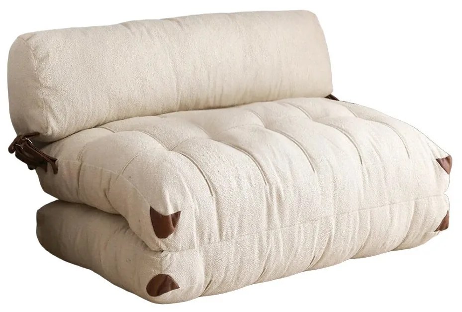 Sofa rozkładana Fold Teddy 2 Cream