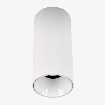 Kinkiet Sufitowy Led Powierzchniowy Okrągły Ø7,2 Cm Z Aluminium Luisiana Biała & Biały Neutralny 3500k & 8 W & 38º - Sklum