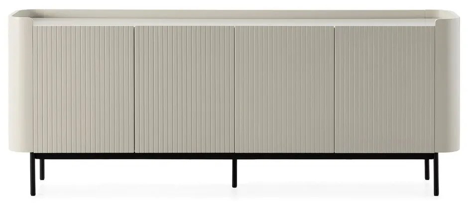 Kremowa komoda 200x80x40 cm Willa – MOME