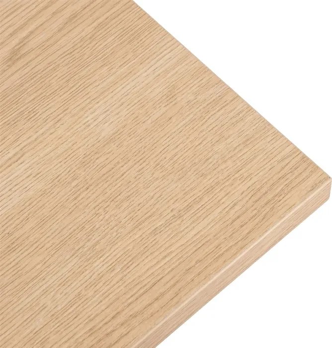 Ławostół Rozkładany LUCA 100 cm Dąb/Czarny Loft - Stół i Ława do Salonu