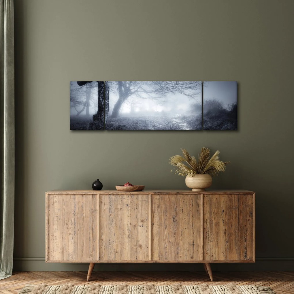 Obraz- Droga we mgle (170x50 cm)