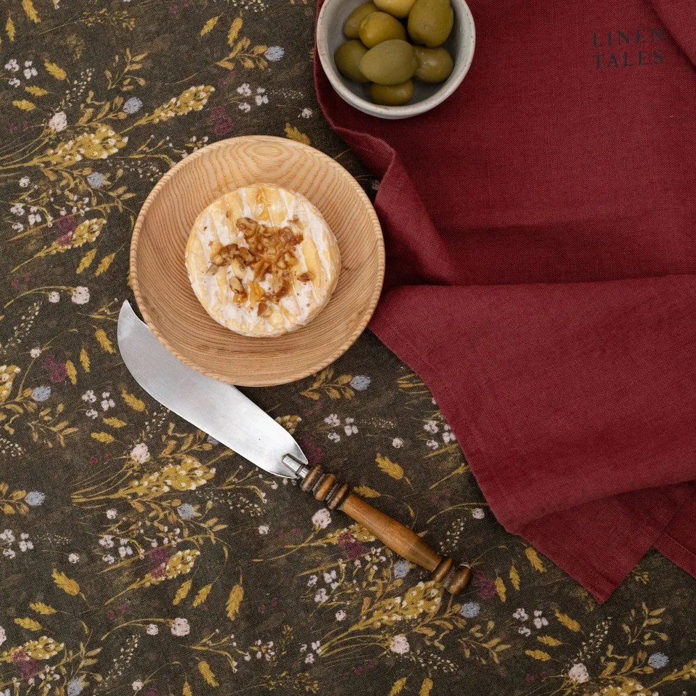 Lniany bieżnik 40x150 cm Woodland – Linen Tales