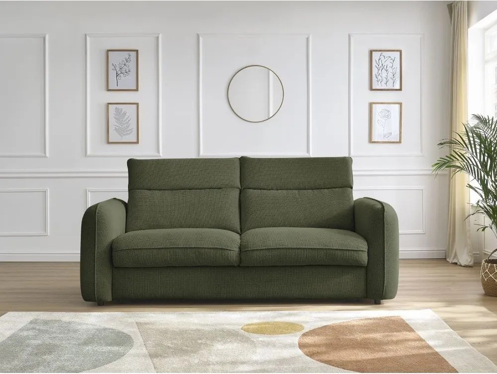Zielona sofa 236 cm Achille – Bobochic Paris