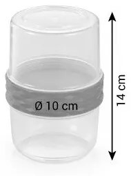 Tescoma Pojemnik dwuczęściowy 4FOOD, 350 / 350  ml