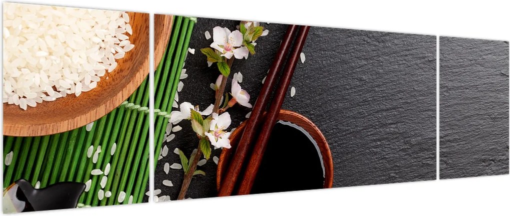 Obraz - Sushi (170x50 cm)