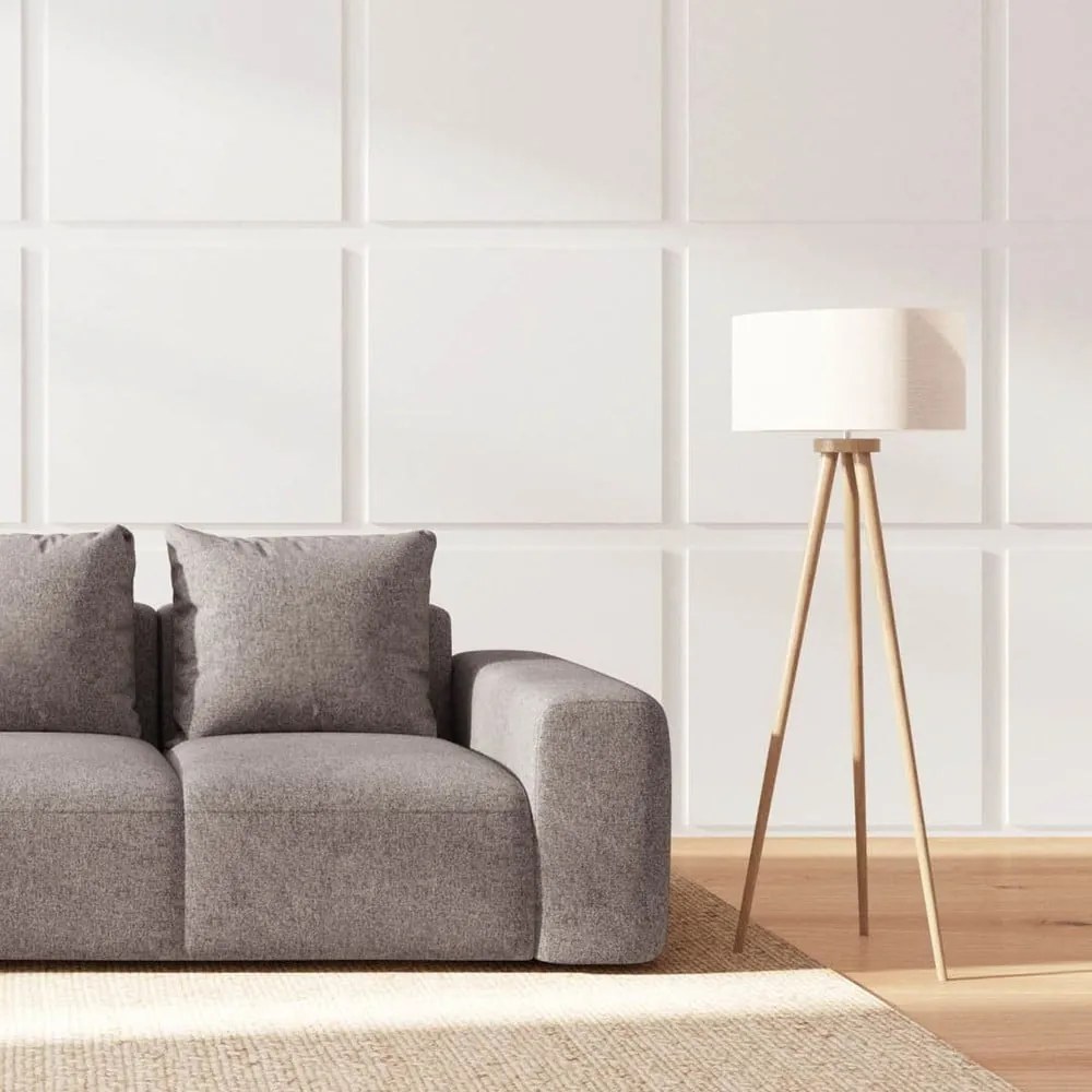 Szara sofa 287 cm Monce – Rodier