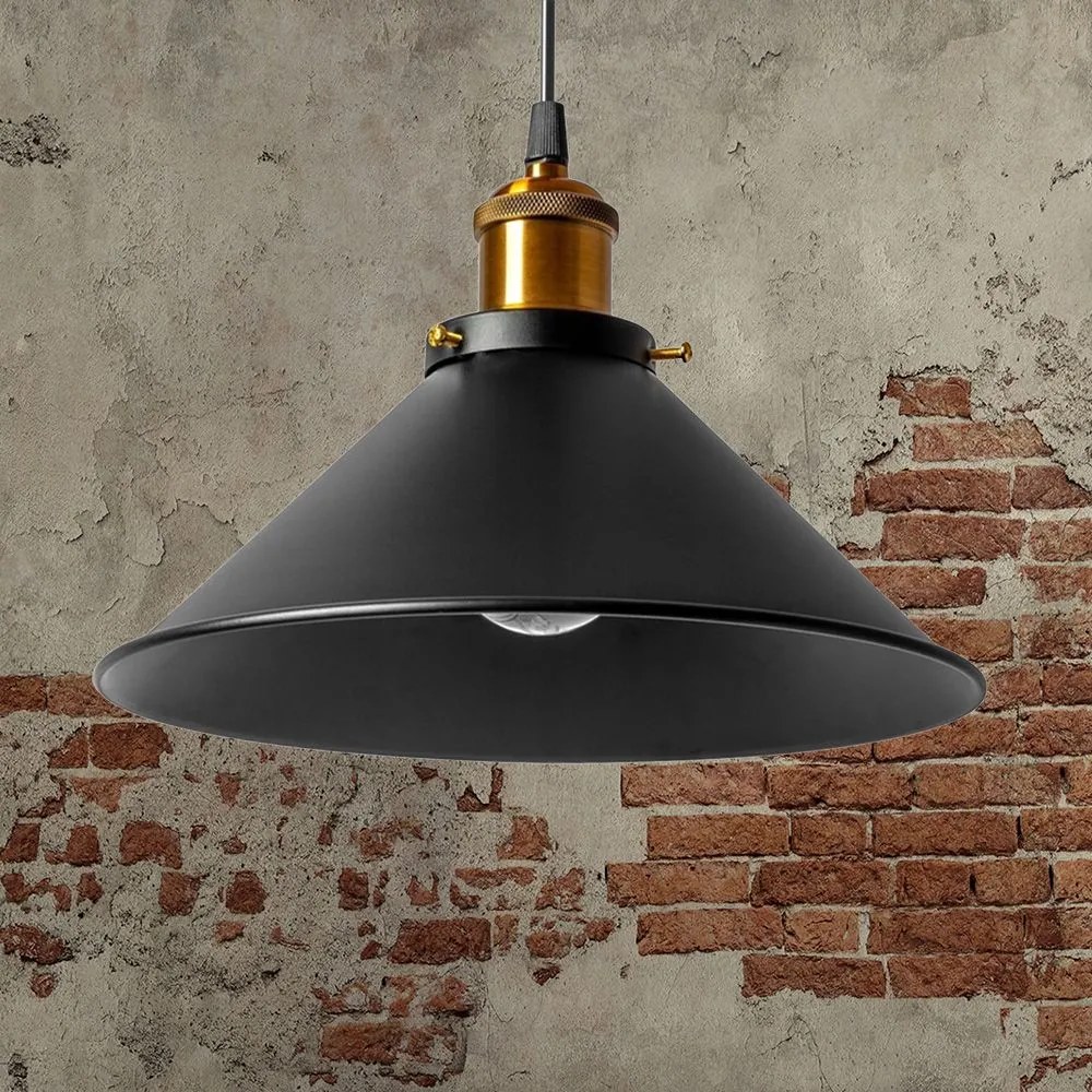 LAMPA SUFITOWA WISZĄCA PORTO APP017-3CP Czarna