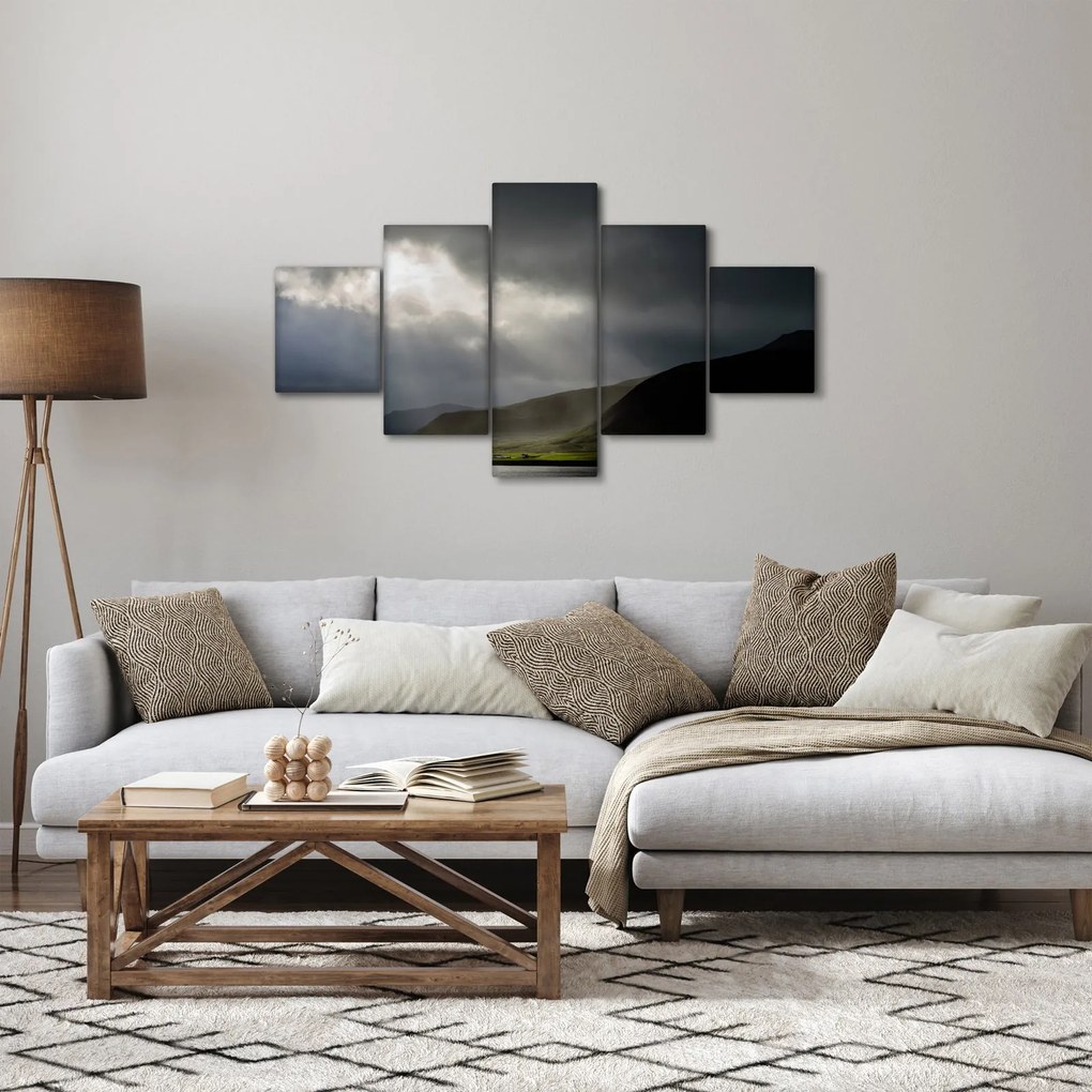 Obraz zbliżającej się burzy (125x70 cm)