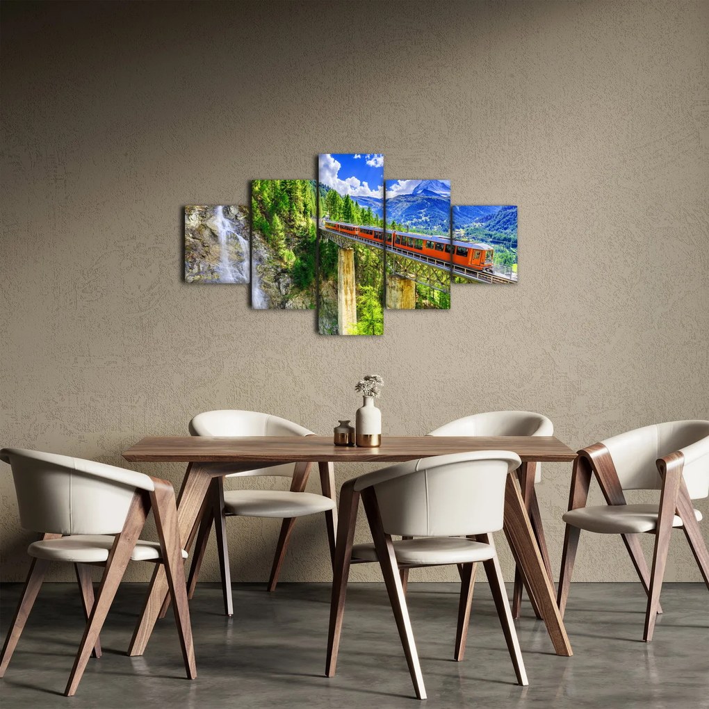 Obraz - Matterhorn, Zermatt, Wallis, Szwajcaria (125x70 cm)