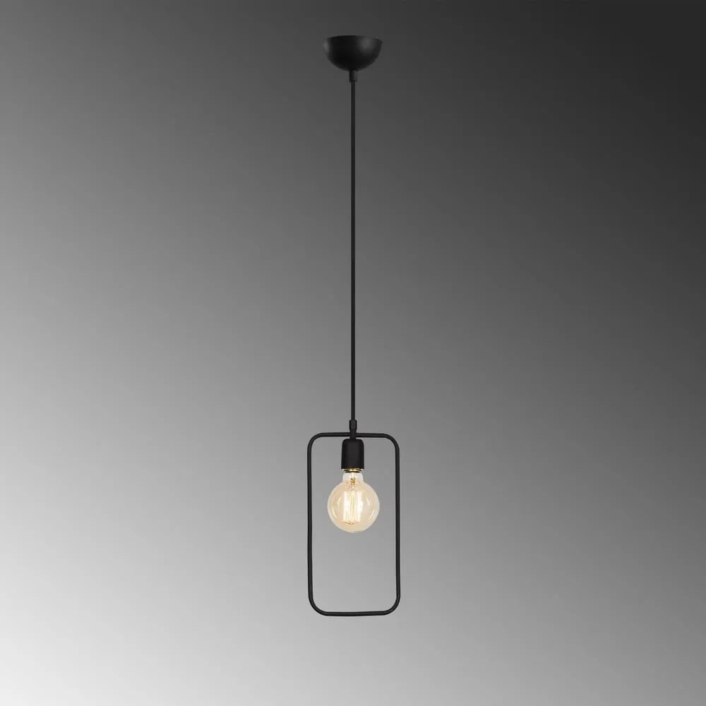 Czarna lampa wisząca Geonni – Opviq lights