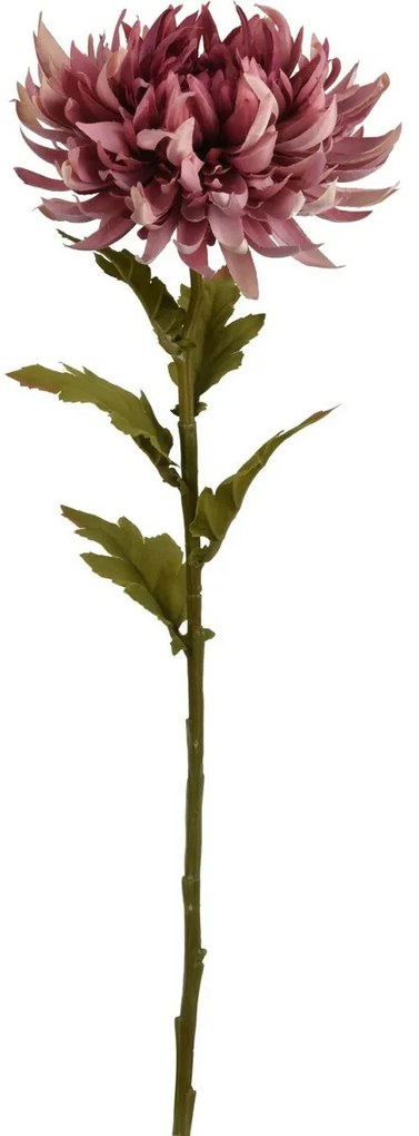Sztuczna kwiat Chryzantema 62 x 18 cm, stary róż
