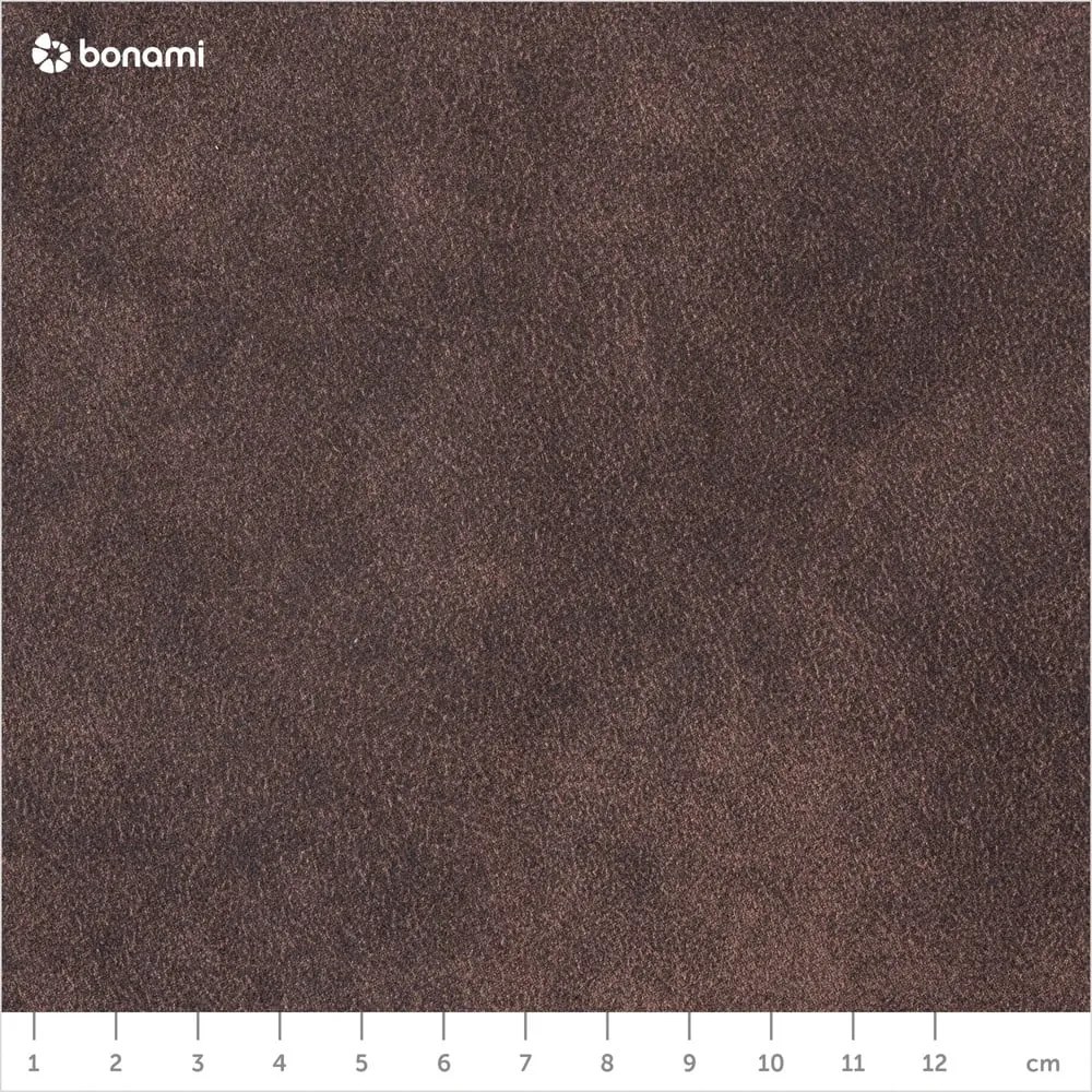 Ciemnobrązowy narożnik z imitacji skóry (lewostronny) Hamburg – Scandic