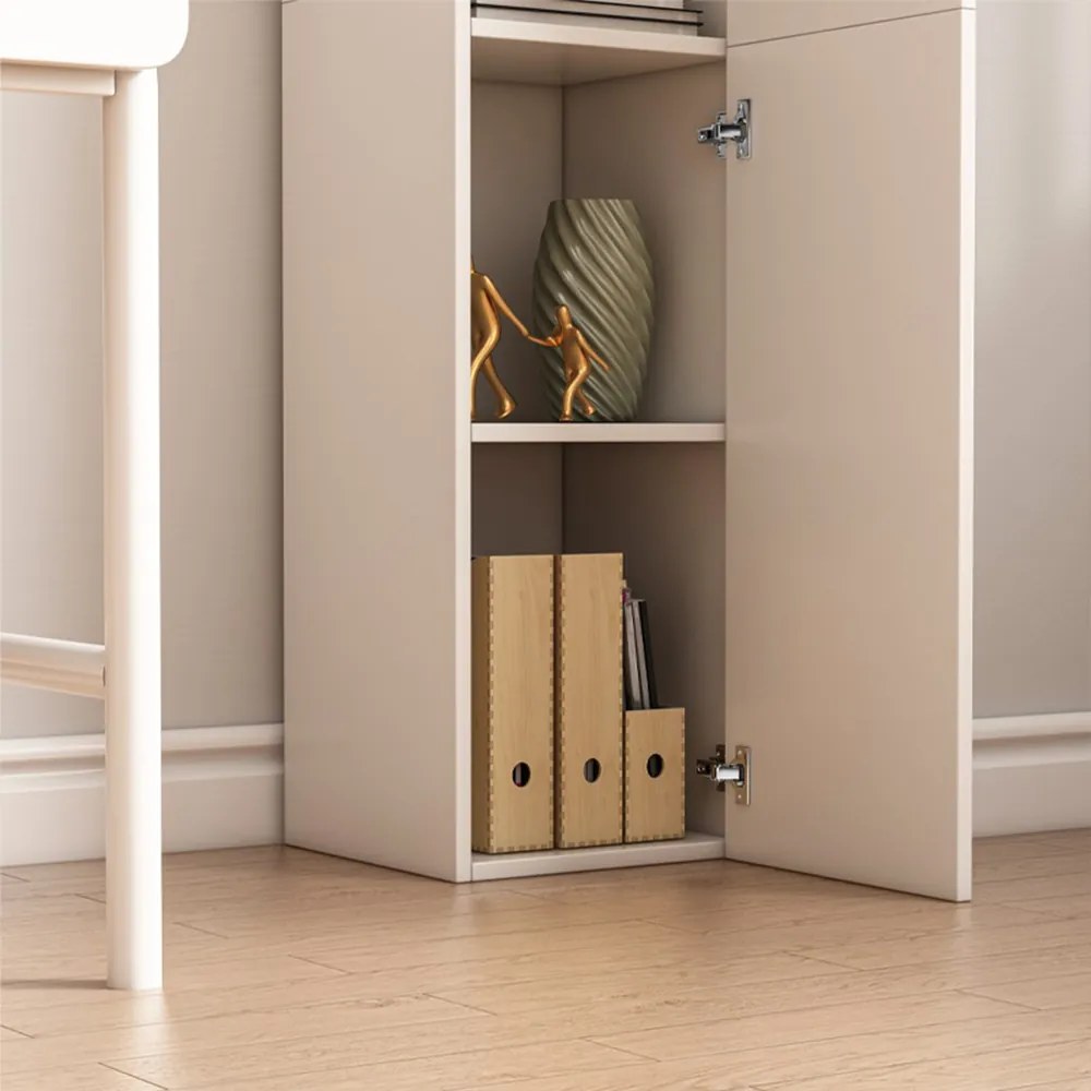 Szafa kolumnowa w stylu loftowym z 2 drzwiami - 174×31×30 cm