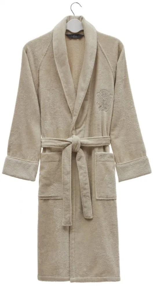 Modalowy unisex szlafrok DELUXE S Miód Honey