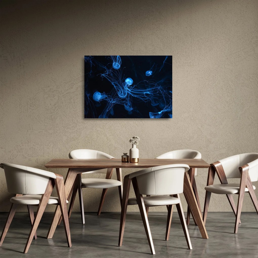 Obraz na szkle - Meduza (70x50 cm)