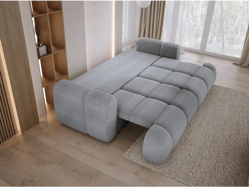Sofa kanapa BOMO 3 osobowa z funkcją spania i pojemnikiem