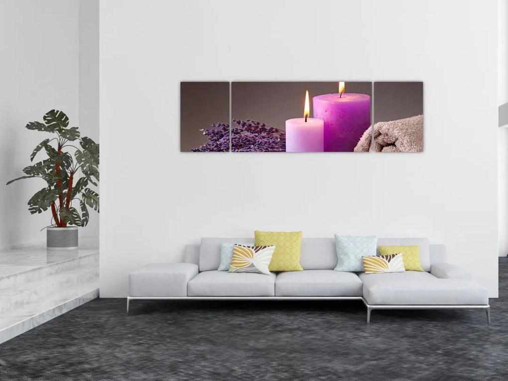 Obraz rzeczy spa (170x50 cm)