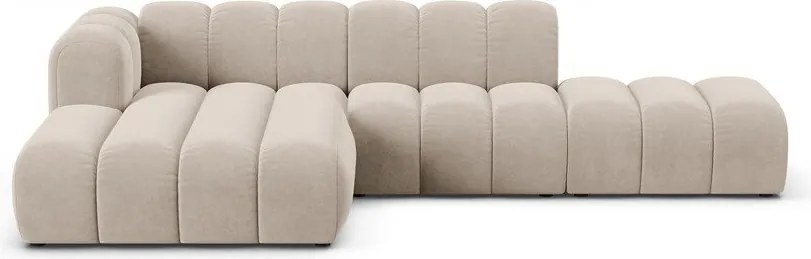 Beżowy narożnik (lewostronny) Lupine – Micadoni Home