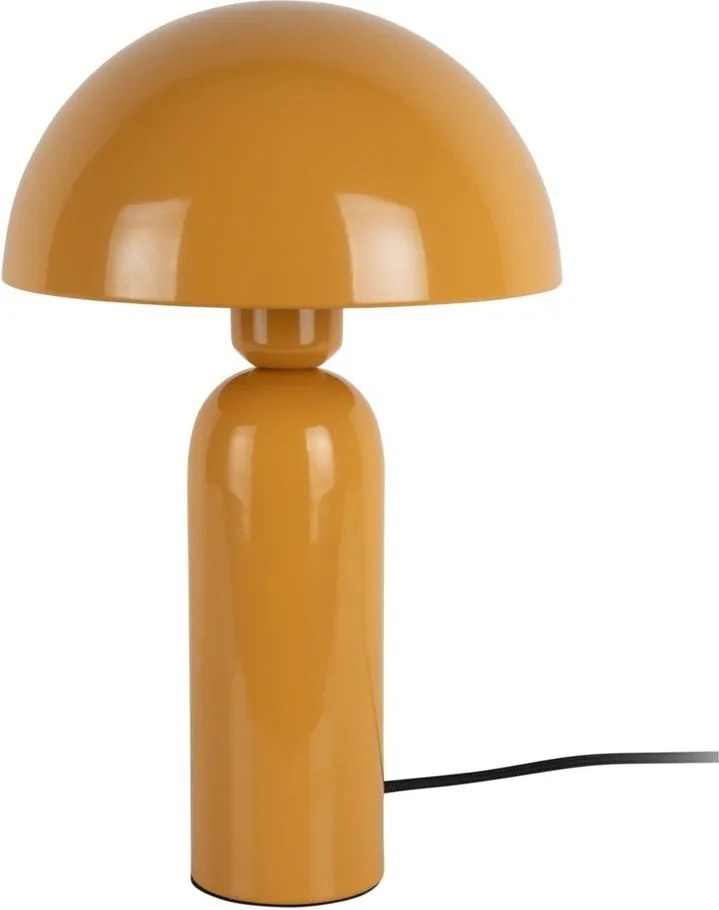 Lampa stołowa w kolorze ochry (wysokość 35 cm) Aente – Leitmotiv