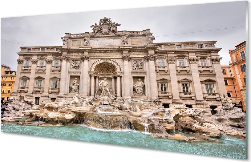 Panel szklany do Kuchni Monumentalna Fontanna przy Bazylice