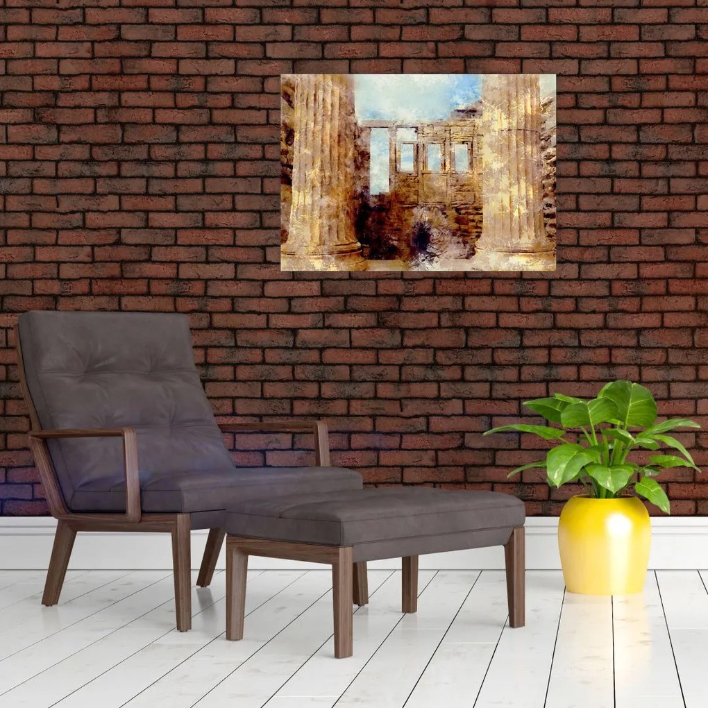 Obraz - Erechtejon, Ateny, Grecja (70x50 cm)