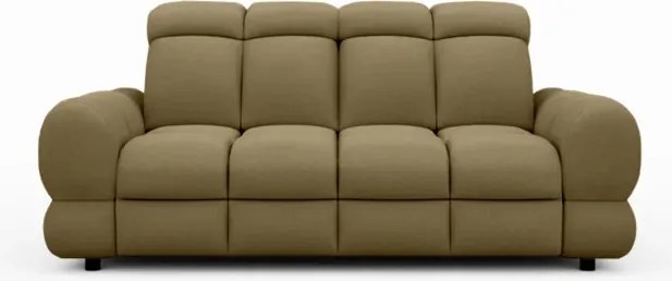 Nowoczesna sofa TOLLO 2 osobowa z elektryczną regulacją głębokości siedziska oraz z regulacją zagłówka x2 tkanina SALVADOR 10 WE