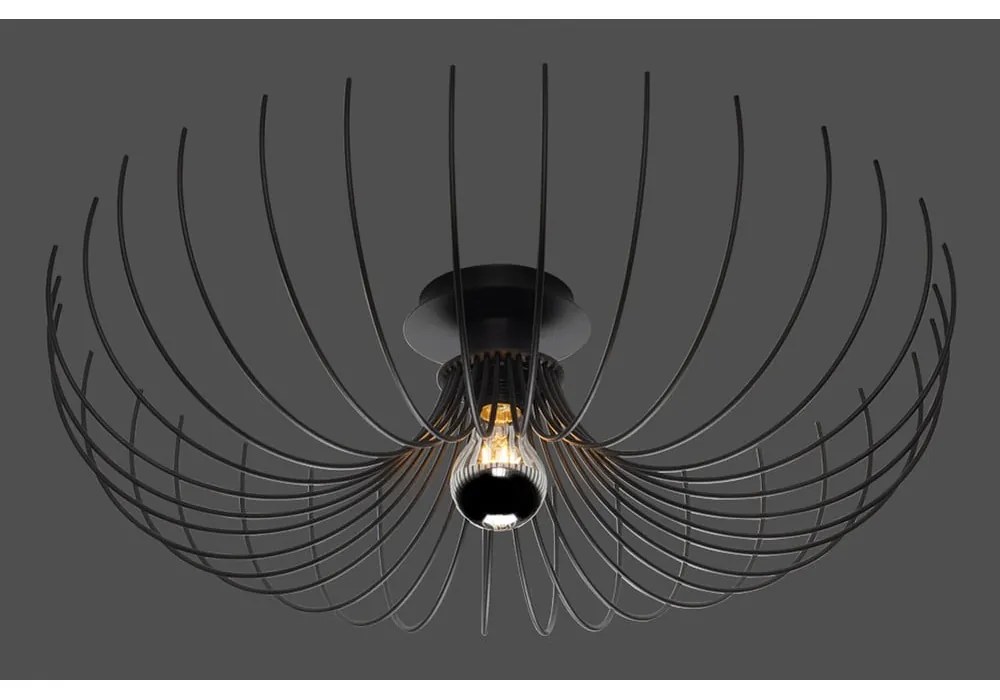 Czarna lampa wisząca ø 56 cm Opilio – Squid Lighting