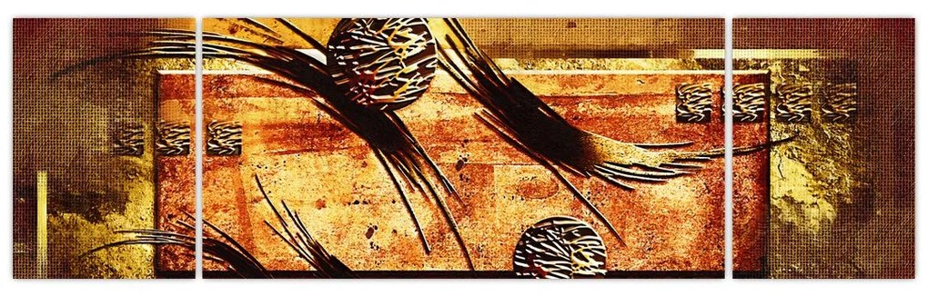 Obraz abstrakcji (170x50 cm)