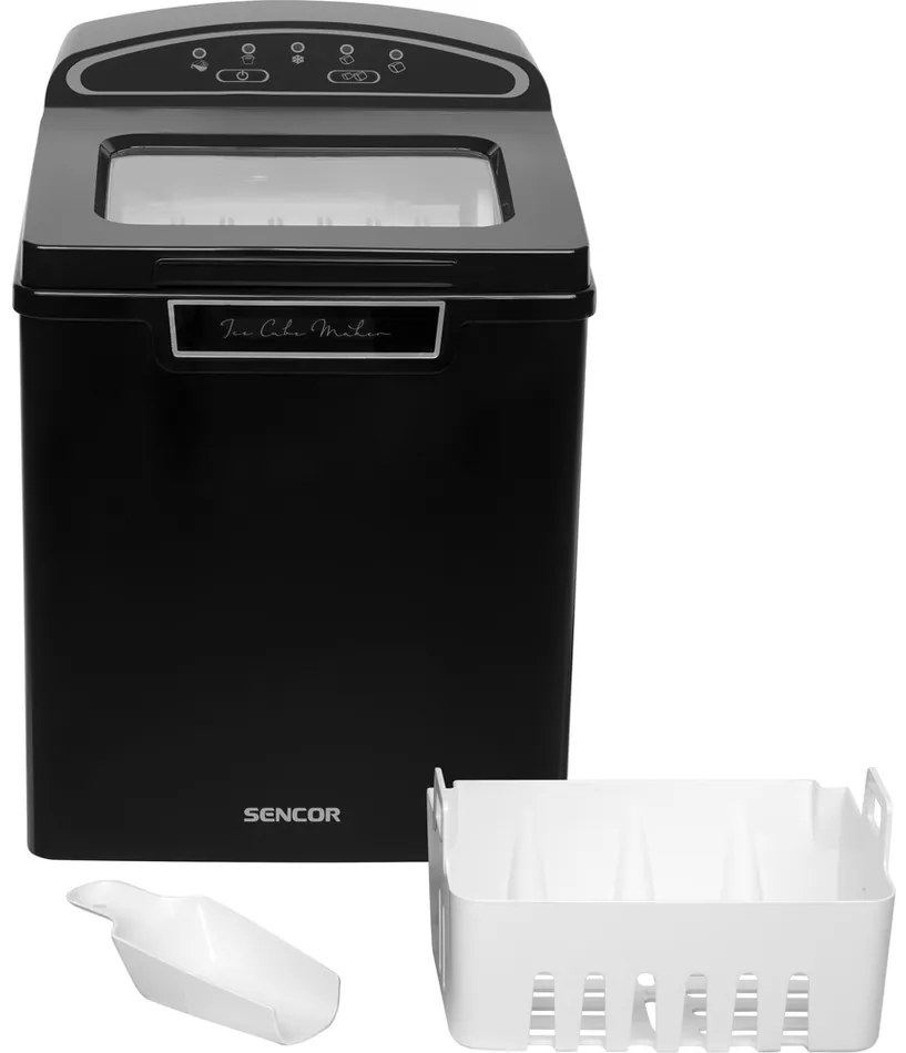 Sencor SIM 3000BK kostkarka do lodu,  czarny