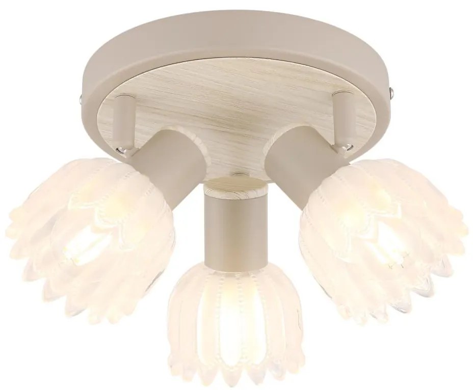 Globo 54317-3 - Oprawa punktowa PLANTA 3xE14/40W/230V