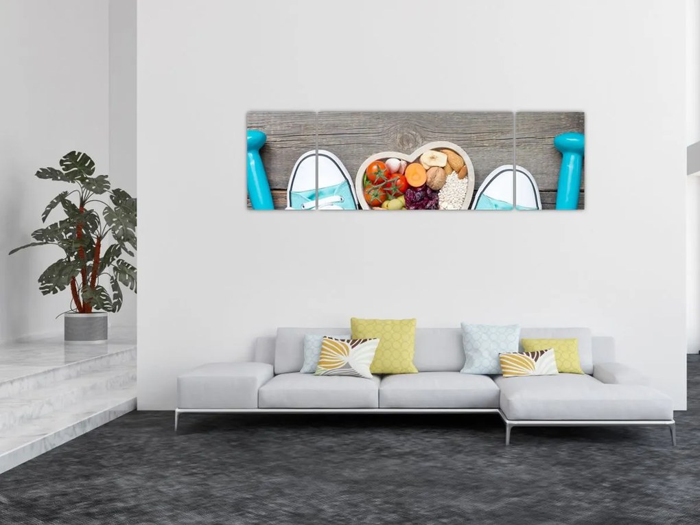 Obraz - Zdrowa kondycja (170x50 cm)