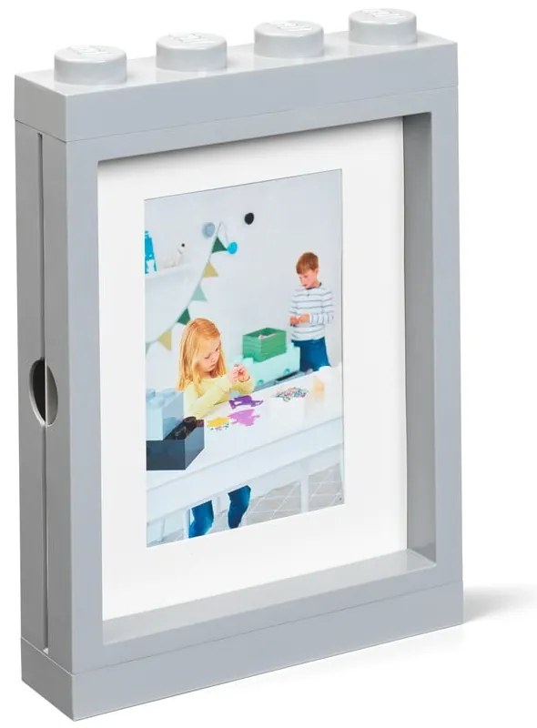 Szara ramka na zdjęcie LEGO®, 19,3x26,8 cm