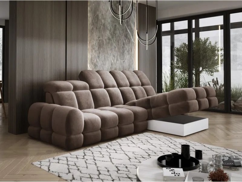 Narożnik TOLLO MINI z elektryczną regulacją siedziska WERSAL