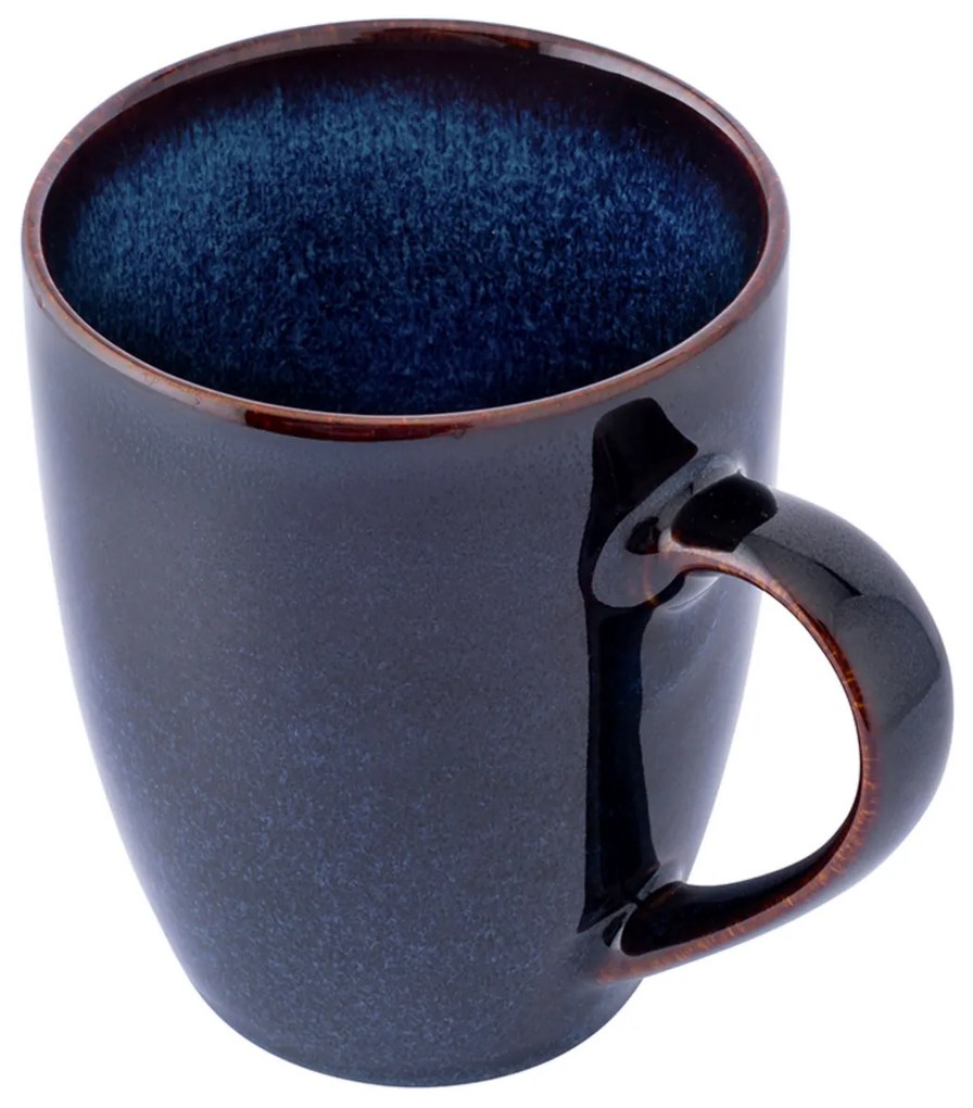 Altom Kubek ceramiczny Reactive Navy Blue 350 ml