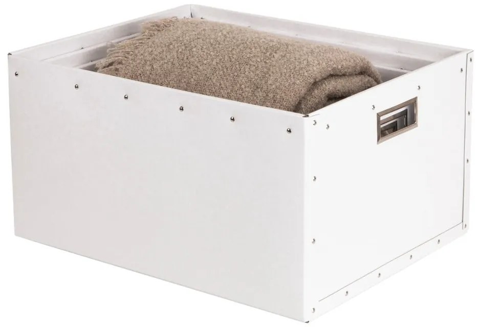 Białe kartonowe pojemniki zestaw 3 szt. Ture – Bigso Box of Sweden
