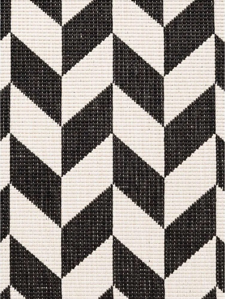 Czarno-kremowy chodnik odpowiedni na zewnątrz 80x200 cm Haringey Terrick – Ted Baker