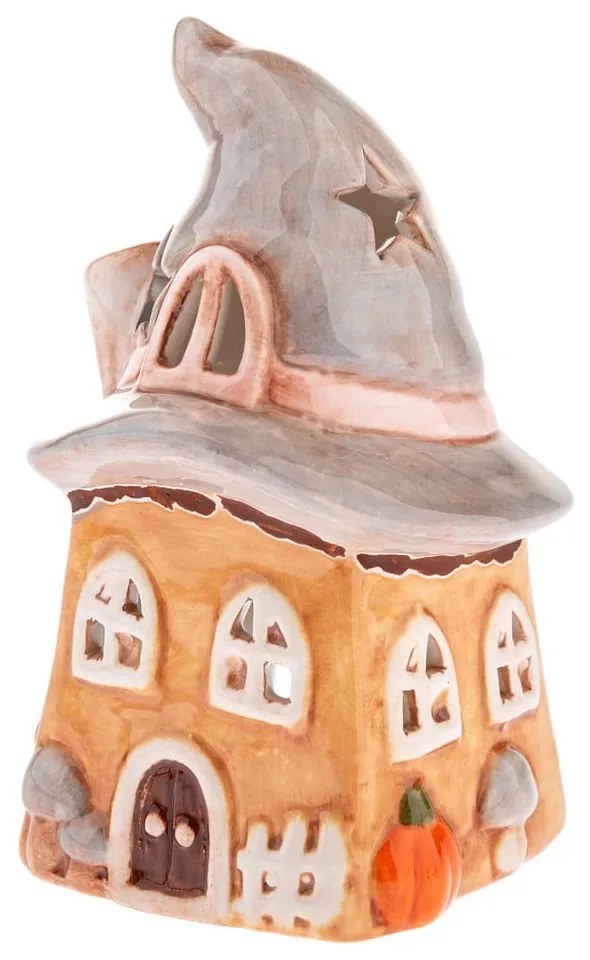 Ceramiczny świecznik z motywem Halloween Spooky – Dakls